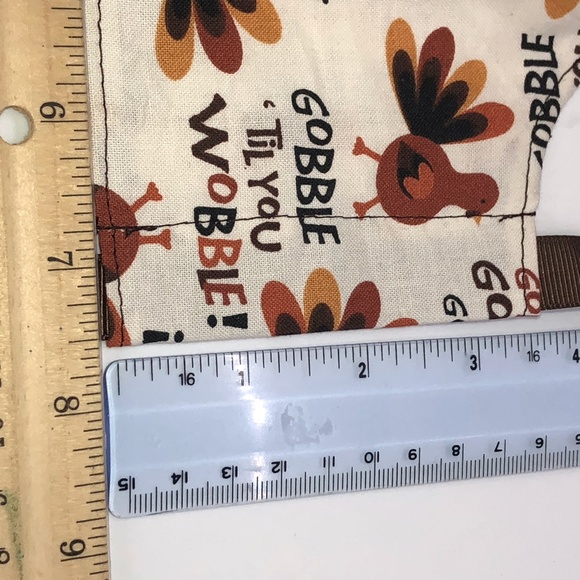 GOBBLE TIL YOU WOBBLE FACE MASK~NEW! - Picture 14 of 15